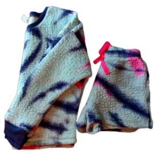 3/$30 Justice Fleece Pajamas Size 7
